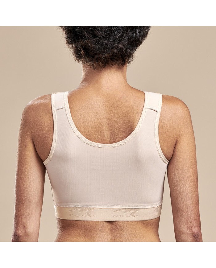 Reggiseno Post-Operatorio con Fascia Integrata e Apertura Frontale con Ganci | Marena B15 FlexFit™