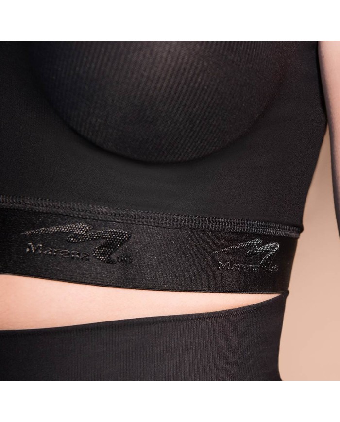 BB: REGGISENO A FASCIA CON APERTURA FRONTALE CON ZIP