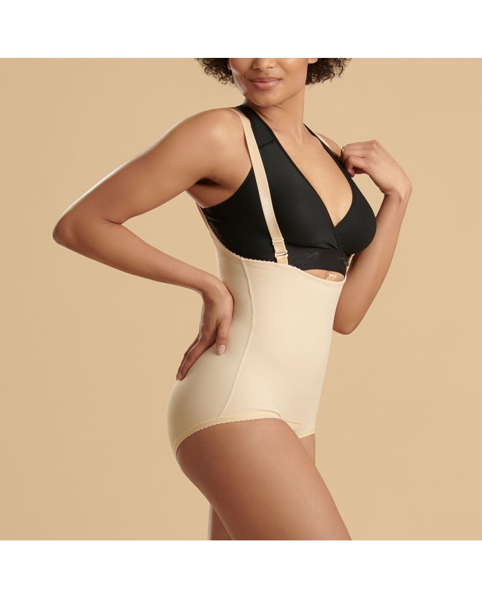 Body post-operatorio addominale rinforzato con bretelle e aperture laterali | Marena FBRA Body post-operatorio addominale rinforzato con bretelle e aperture laterali | Marena FBRA