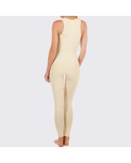 FTL: Guaina Post Operatorio a Copertura Totale Fino alla Caviglia con Reggiseno Integrato e Apertura Frontale con Ganci | Marena