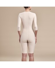 FTRS/SM: Guaina al ginocchio con reggiseno e maniche a 3/4 ed apertura frontale con ganci | Marena
