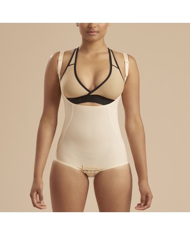 Body addominale post operatorio 2° stage con bretelle e copertura sottoascellare | Marena SFBHA2