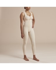 Guaina Compressiva Sottoseno-Caviglia con Bretelle ad Alta Copertura Sottoascellare ed Apertura Frontale | Marena SFBHL