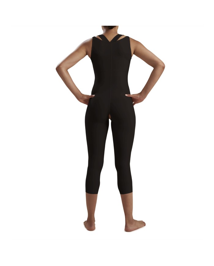 Guaina Compressiva Sottoseno-polpaccio con Bretelle ad Alta Copertura Sottoascellare ed Apertura Frontale | Marena SFBHM