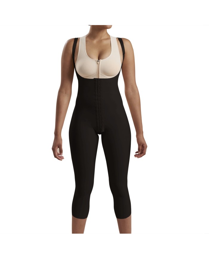 Guaina Compressiva Sottoseno-polpaccio con Bretelle ad Alta Copertura Sottoascellare ed Apertura Frontale | Marena SFBHM