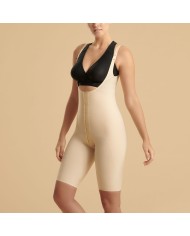 Guaina compressiva rinforzata sottoseno-ginocchio, alta copertura sottoascellare e apertura frontale | Marena SFBHRS