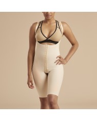 Guaina Compressiva Sottoseno-Ginocchio con Bretelle Alta Copertura e Apertura Frontale | Marena SFBHS