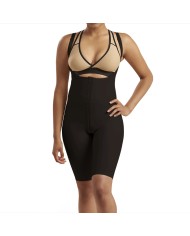 Guaina Compressiva Sottoseno-Ginocchio con Bretelle Alta Copertura e Apertura Frontale | Marena SFBHS