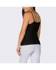 ME-810: CANOTTA MODELLANTE CON BRETELLE SOTTILI