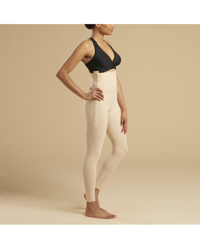 Guaina Compressiva Sottoseno-Caviglia Senza Bretelle con Aperture Laterali | Marena LGL