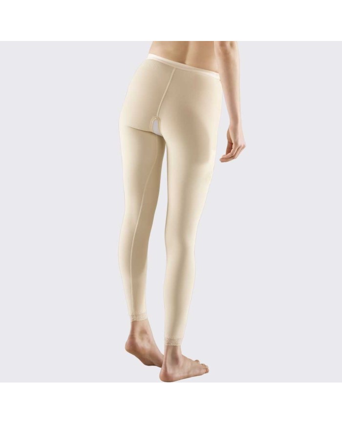 Guaina compressiva vita bassa lunghezza caviglia e aperture laterali | Marena LW-LGL