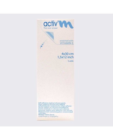 ACTIV'M 4X30 CM - 5 CEROTTI AL SILICONE