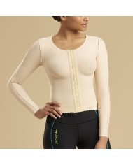 Corpetto Compressivo Liposuzione Schiena, Braccia e Addome con Maniche Lunghe | Marena FV2L Corpetto Compressivo Liposuzione Schiena, Braccia e Addome con Maniche Lunghe | Marena FV2L