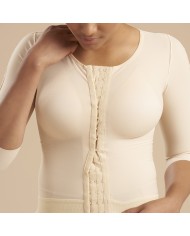 Corpetto Compressivo per Liposuzione Schiena e Braccia con Maniche a 3/4 | Marena FV2M Corpetto Compressivo per Liposuzione Schiena e Braccia con Maniche a 3/4 | Marena FV2M