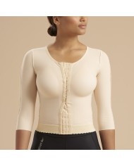 Corpetto Compressivo per Liposuzione Schiena e Braccia con Maniche a 3/4 | Marena FV2M Corpetto Compressivo per Liposuzione Schiena e Braccia con Maniche a 3/4 | Marena FV2M