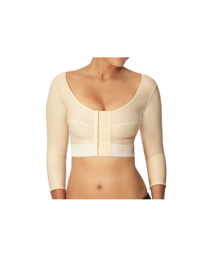 Corpetto Compressivo per Liposuzione con Coppa Preformata e Maniche a 3/4 | Marena FVMK Corpetto Compressivo per Liposuzione con Coppa Preformata e Maniche a 3/4 | Marena FVMK