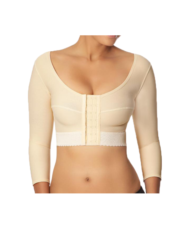 Corpetto Compressivo per Liposuzione con Coppa Preformata e Maniche a 3/4 | Marena FVMK Corpetto Compressivo per Liposuzione con Coppa Preformata e Maniche a 3/4 | Marena FVMK