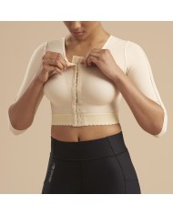 Corpetto Compressivo per Liposuzione con Apertura Frontale e Maniche a 3/4 | Marena GFVM Corpetto Compressivo per Liposuzione con Apertura Frontale e Maniche a 3/4 | Marena GFVM