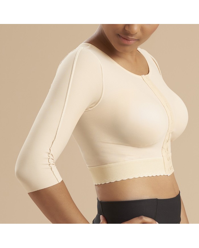 Corpetto Compressivo per Liposuzione con Apertura Frontale e Maniche a 3/4 | Marena GFVM Corpetto Compressivo per Liposuzione con Apertura Frontale e Maniche a 3/4 | Marena GFVM