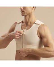 MVS: Corpetto post-operatorio per ginecomastia con apertura frontale a zip e ganci | Marena MVS: Corpetto post-operatorio per ginecomastia con apertura frontale a zip e ganci | Marena