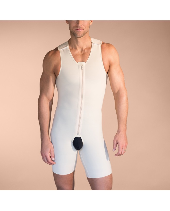 MB: Guaina post-operatoria uomo completa con zip e ganci frontali | Marena MB: Guaina post-operatoria uomo completa con zip e ganci frontali | Marena