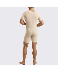 MB/SS: Guaina compressiva uomo con maniche corte e apertura frontale con ganci e zip | Marena MB/SS: Guaina compressiva uomo con maniche corte e apertura frontale con ganci e zip | Marena