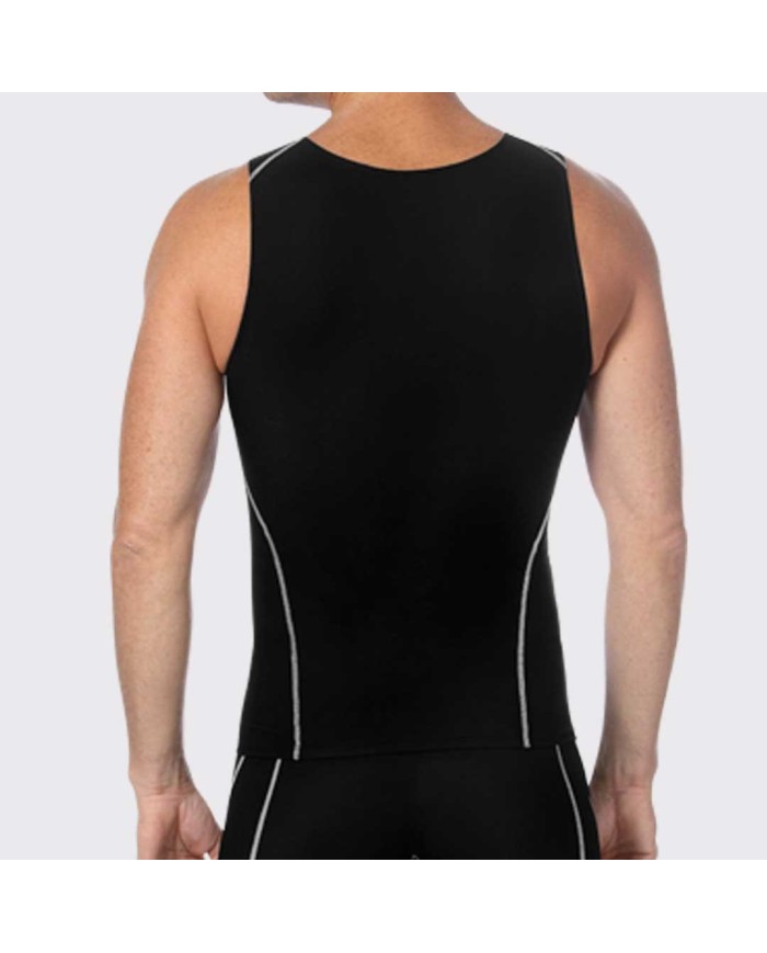 A8-505: CANOTTA SPORTIVA CON CUCITURE IN RILIEVO A8-505: CANOTTA SPORTIVA CON CUCITURE IN RILIEVO