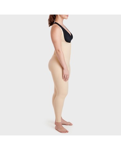 Guaina gluteoplastica sottoseno-caviglia con glutei coperti con tessuto non compressivo | Marena FBCL Guaina gluteoplastica sottoseno-caviglia con glutei coperti con tessuto non compressivo | Marena FBCL