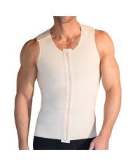 MVS: Corpetto post-operatorio per ginecomastia con apertura frontale a zip e ganci | Marena MVS: Corpetto post-operatorio per ginecomastia con apertura frontale a zip e ganci | Marena