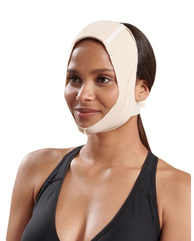 FM100-A: Guaina post lifting viso senza copertura del collo FM100-A: Guaina post lifting viso senza copertura del collo