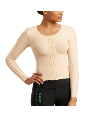 Corpetto Compressivo Liposuzione Schiena, Braccia e Addome con Maniche Lunghe | Marena FV2L Corpetto Compressivo Liposuzione Schiena, Braccia e Addome con Maniche Lunghe | Marena FV2L