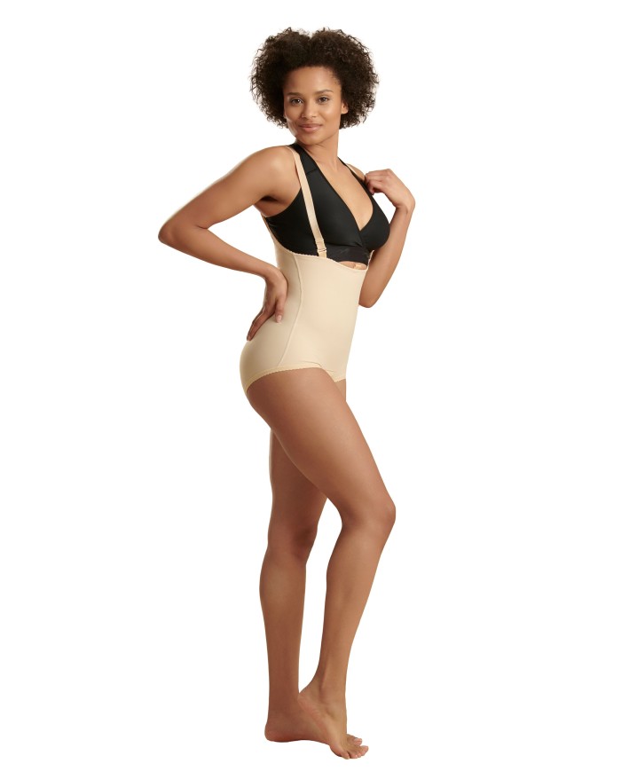 Body post-operatorio addominale rinforzato con bretelle e aperture laterali | Marena FBRA Body post-operatorio addominale rinforzato con bretelle e aperture laterali | Marena FBRA