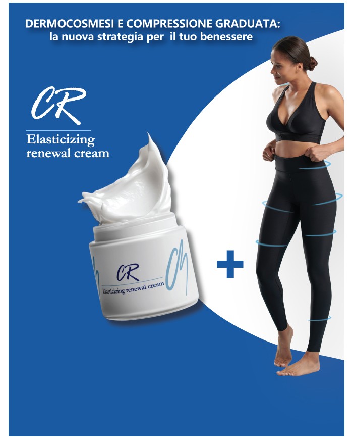 Leggings a compressione graduata + CR Elasticizing Renewal Cream Leggings a compressione graduata + CR Elasticizing Renewal Cream