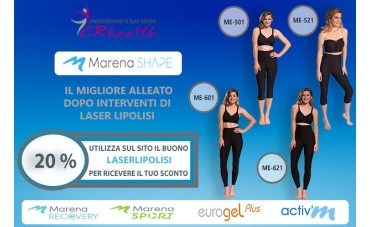 MARENA SHAPE: IL MIGLIORE ALLEATO DOPO INTERVENTI DI LASER LIPOLISI.