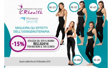 MIGLIORA GLI EFFETTI DELL’OSSIGENOTERAPIA CON MARENA SHAPE
